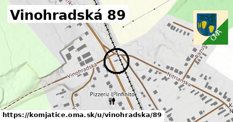 Vinohradská 89, Komjatice