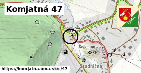 Komjatná <span class="supisne">47</span>