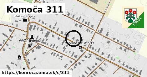 Komoča <span class="supisne">311</span>
