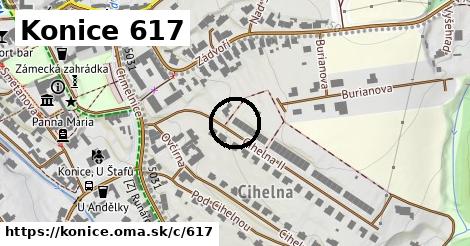 Konice <span class="supisne">617</span>