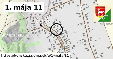 1. mája 11, Konská, okres ZA
