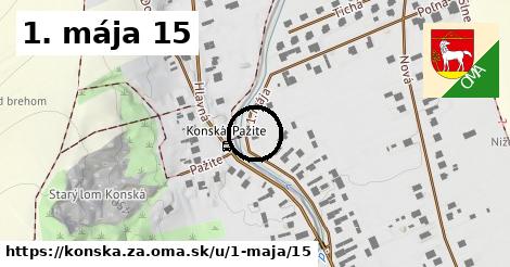 1. mája 15, Konská, okres ZA