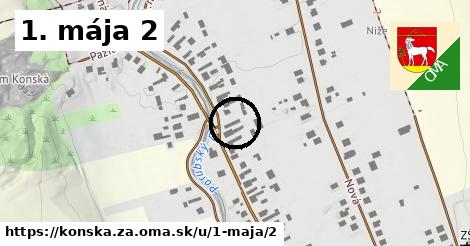 1. mája 2, Konská, okres ZA