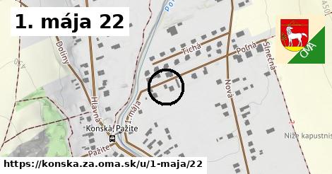 1. mája 22, Konská, okres ZA