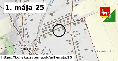 1. mája 25, Konská, okres ZA