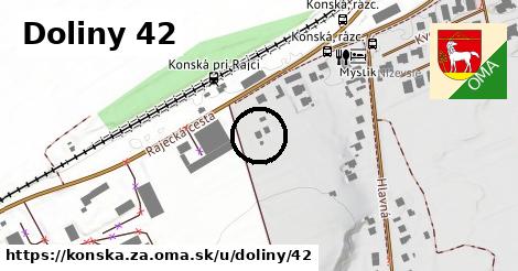 Doliny 42, Konská, okres ZA