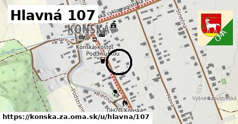 Hlavná 107, Konská, okres ZA