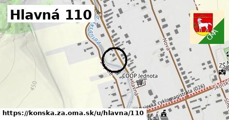 Hlavná 110, Konská, okres ZA