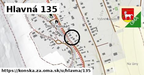 Hlavná 135, Konská, okres ZA