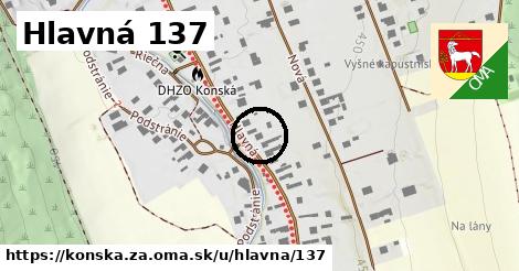 Hlavná 137, Konská, okres ZA