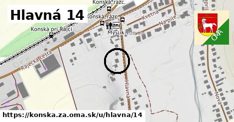 Hlavná 14, Konská, okres ZA