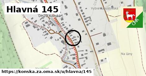 Hlavná 145, Konská, okres ZA