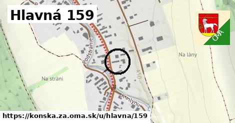 Hlavná 159, Konská, okres ZA