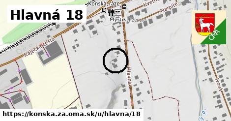 Hlavná 18, Konská, okres ZA