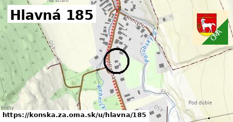 Hlavná 185, Konská, okres ZA