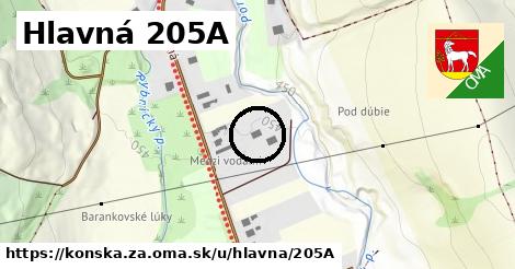 Hlavná 205A, Konská, okres ZA