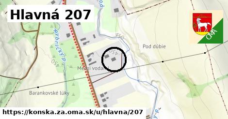 Hlavná 207, Konská, okres ZA