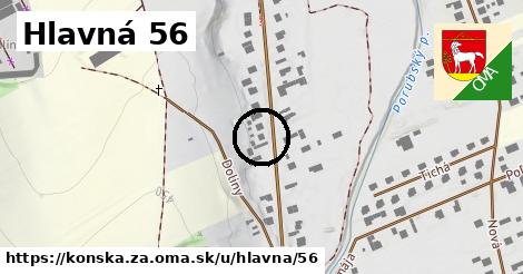 Hlavná 56, Konská, okres ZA