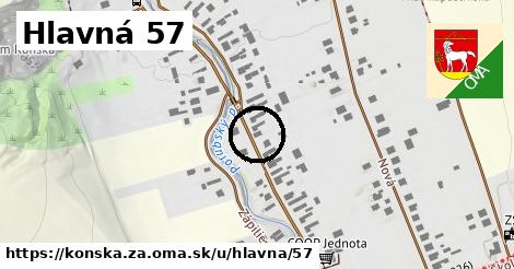 Hlavná 57, Konská, okres ZA