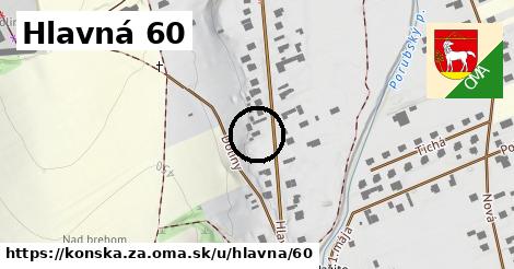 Hlavná 60, Konská, okres ZA