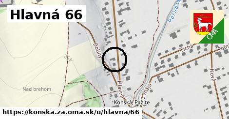 Hlavná 66, Konská, okres ZA