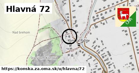 Hlavná 72, Konská, okres ZA