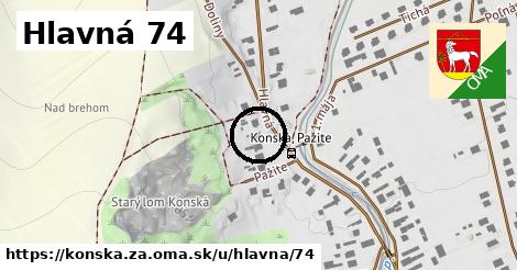 Hlavná 74, Konská, okres ZA