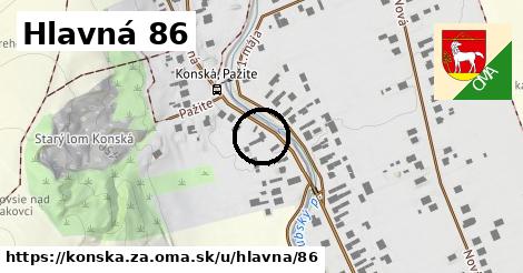 Hlavná 86, Konská, okres ZA