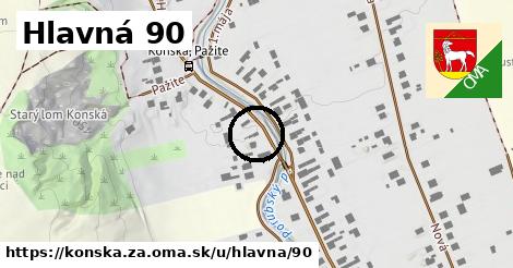 Hlavná 90, Konská, okres ZA