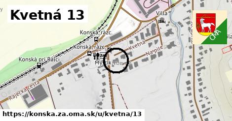 Kvetná 13, Konská, okres ZA