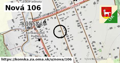 Nová 106, Konská, okres ZA