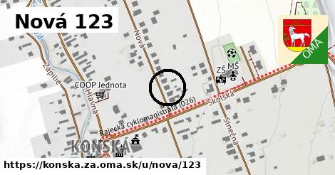 Nová 123, Konská, okres ZA