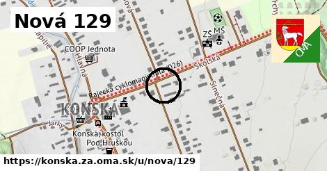 Nová 129, Konská, okres ZA