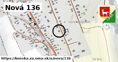 Nová 136, Konská, okres ZA