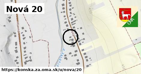 Nová 20, Konská, okres ZA