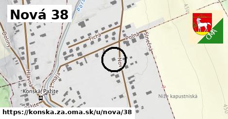 Nová 38, Konská, okres ZA