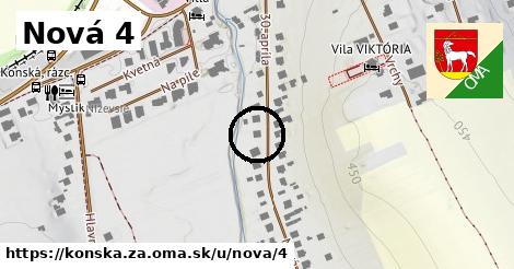 Nová 4, Konská, okres ZA