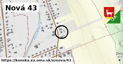 Nová 43, Konská, okres ZA
