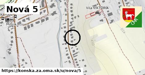 Nová 5, Konská, okres ZA