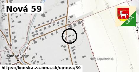 Nová 59, Konská, okres ZA