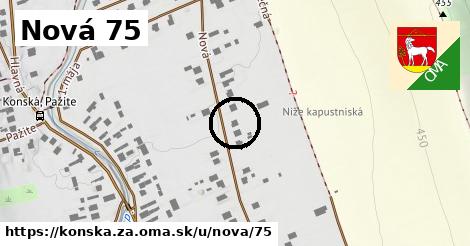 Nová 75, Konská, okres ZA