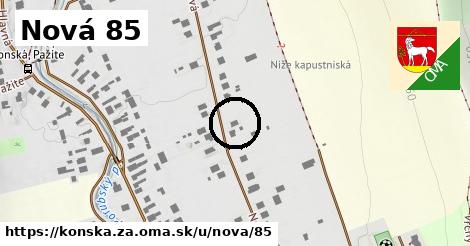 Nová 85, Konská, okres ZA