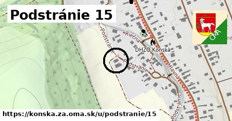 Podstránie 15, Konská, okres ZA