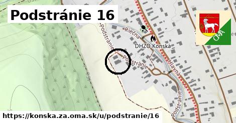 Podstránie 16, Konská, okres ZA