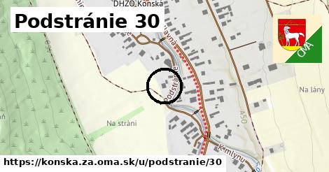 Podstránie 30, Konská, okres ZA