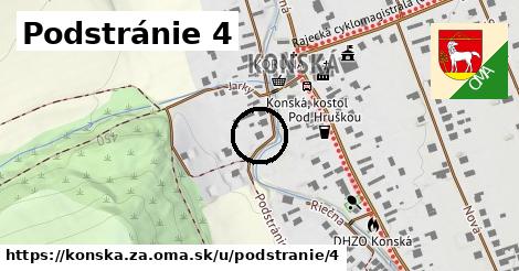 Podstránie 4, Konská, okres ZA