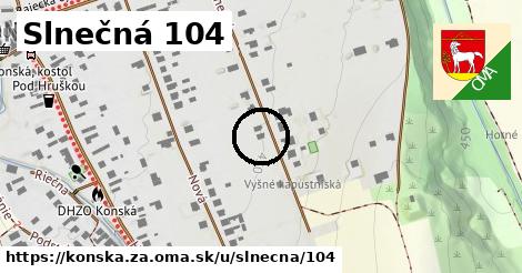 Slnečná 104, Konská, okres ZA