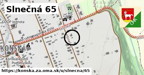 Slnečná 65, Konská, okres ZA