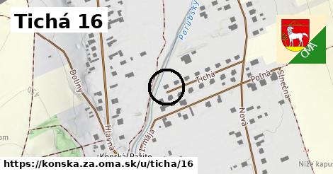 Tichá 16, Konská, okres ZA