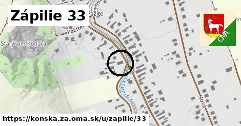 Zápilie 33, Konská, okres ZA